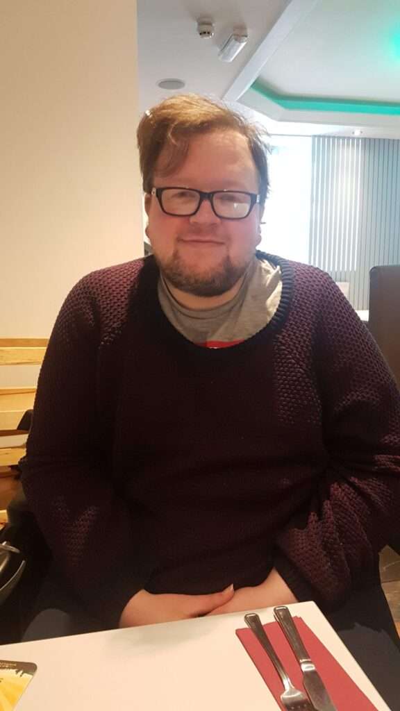 Picture of Paul who survived a stroke in his thrities