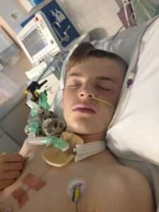 Picture of teenage stroke survivor Ryley