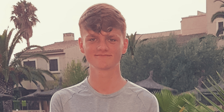 Picture of stroke survivor Connor