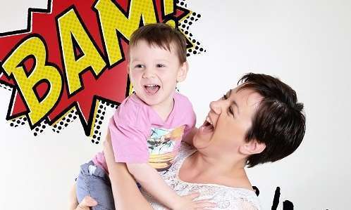 Picture of Liz ho survived a stroke caused by antiphospholipid syndrome.