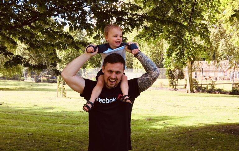 Picture of Jordan who survived at stroke at just 24