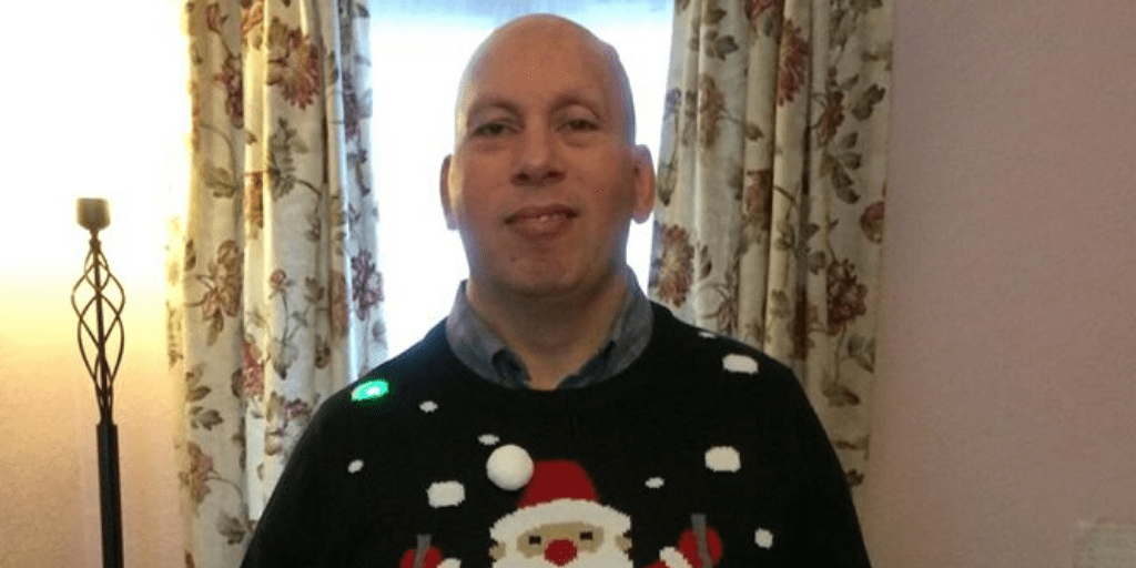 Picture of Steve who survived his first stroke aged just 17