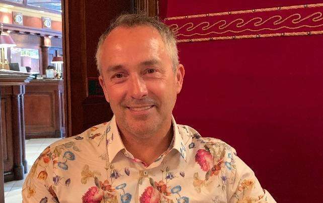 Picture of Simon who had a stroke at just 54