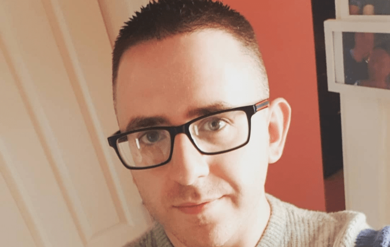 Picture of James who survived a stroke at just 33 due to spontaneous vertebral artery dissection