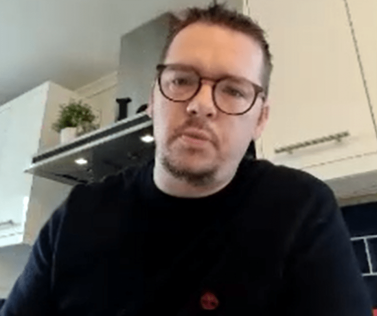 Picture of Mark who survived a stroke Aged 37