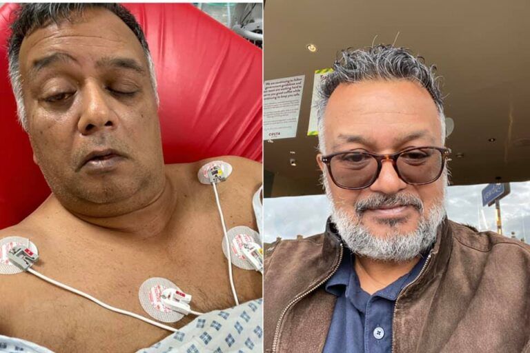 PIcture of Roshan who survived at stroke at 52 who we sadly lost recently