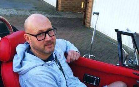 Picture of Mark who survived a cerebellar stroke at 49