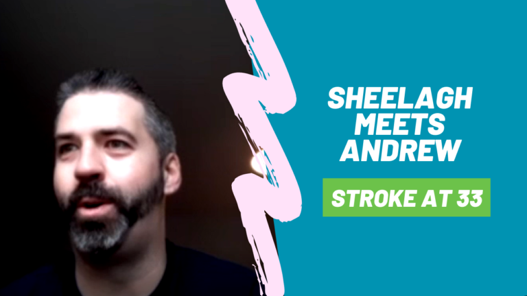 Different Strokes talks to Andrew who survived a stroke at 33
