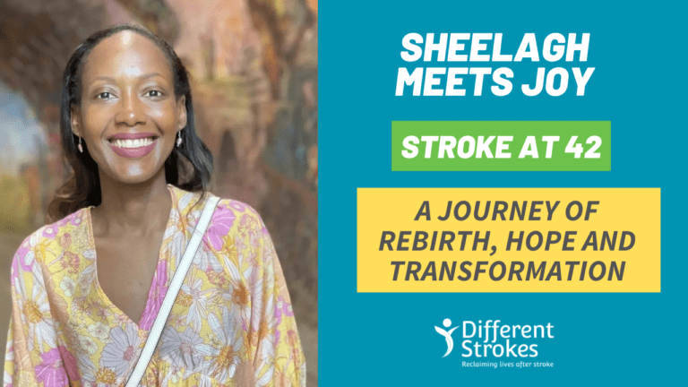 Picture of Joy who survived a stroke at 42