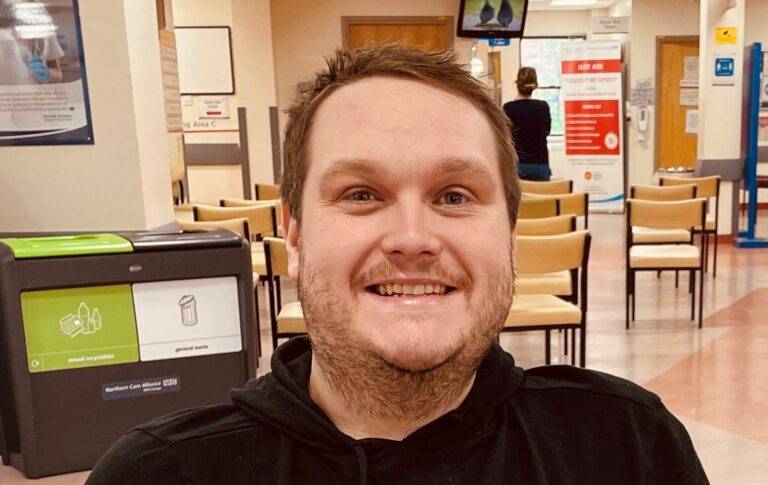 PIcture of Dan who had a stroke aged just 31