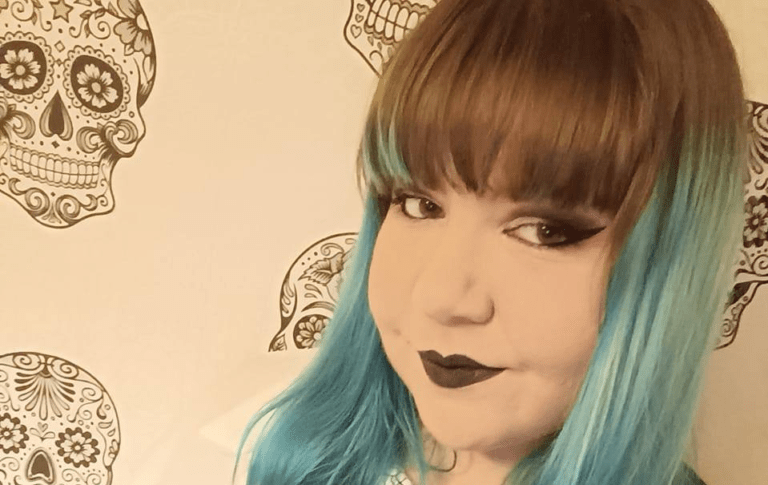 Picture of Maggie who survived a stroke aged just 25
