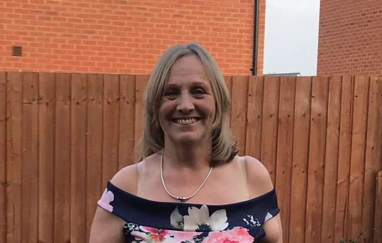 Picture of Mandy who survived a stroke at 57