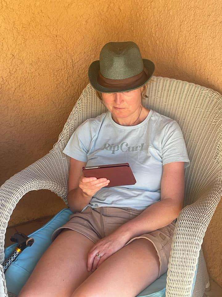 Picture of Sally who survived a heamhorragic stroke aged just 45