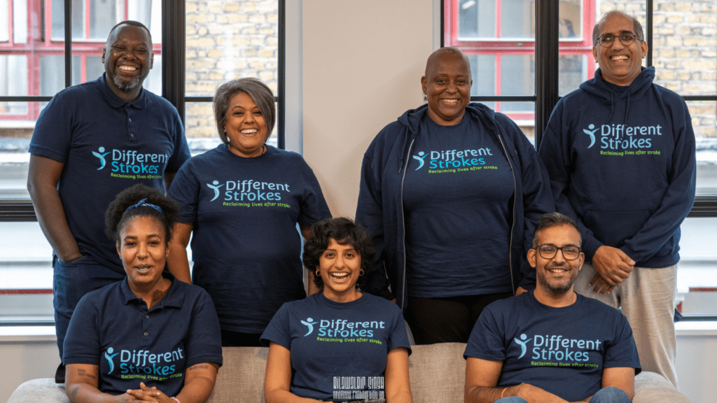 black and south asian stroke survivors