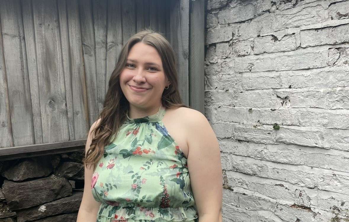 Picture of Ellie who survived an ischaemic stroke at just 24