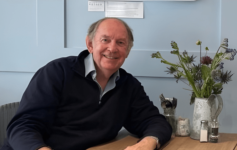 Picture of William who survived an ischaemic stroke at 64