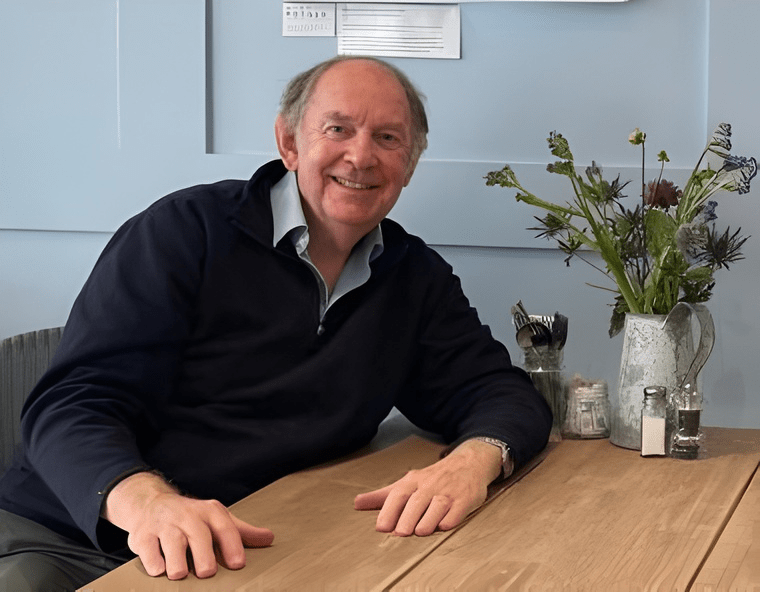 Picture of William who survived an ischaemic stroke at 64
