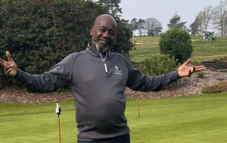 Picture of Ernie who survived an Ischaemic Stroke at 58