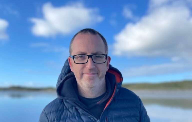 Picture of Fraser who survived an ischaemic stroke at 45
