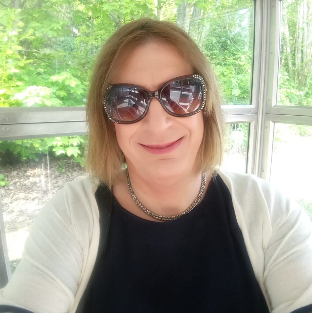 Picture of Helena who survived an ischaemic stroke at 59
